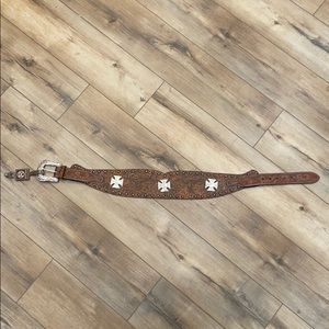 Roper accent waist belt